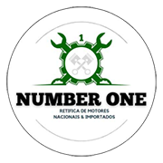 Logo Number One Retífica de Motores